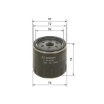 BOSCH 0451103300 Yağ Filtresi