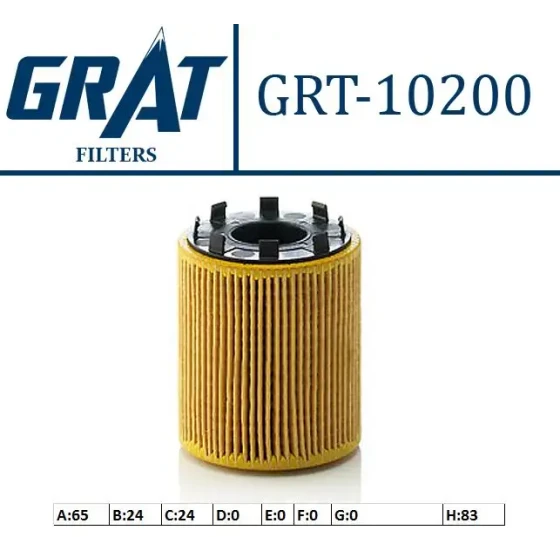 GRAT 10200 Yağ Filtresi 735000049 ürün görseli