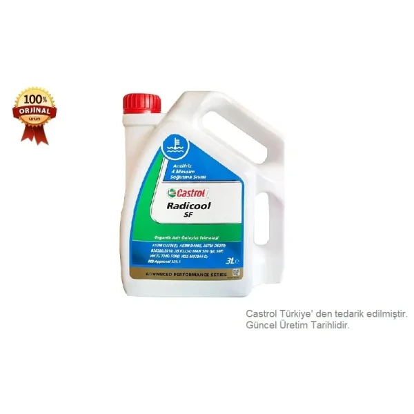 CASTROL Antifriz Kırmızı (3 Litre)