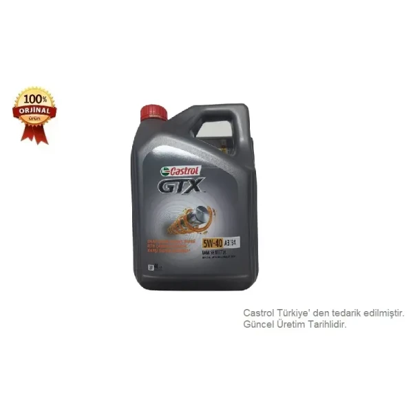 CASTROL 5w40 Gtx (4 Litre)