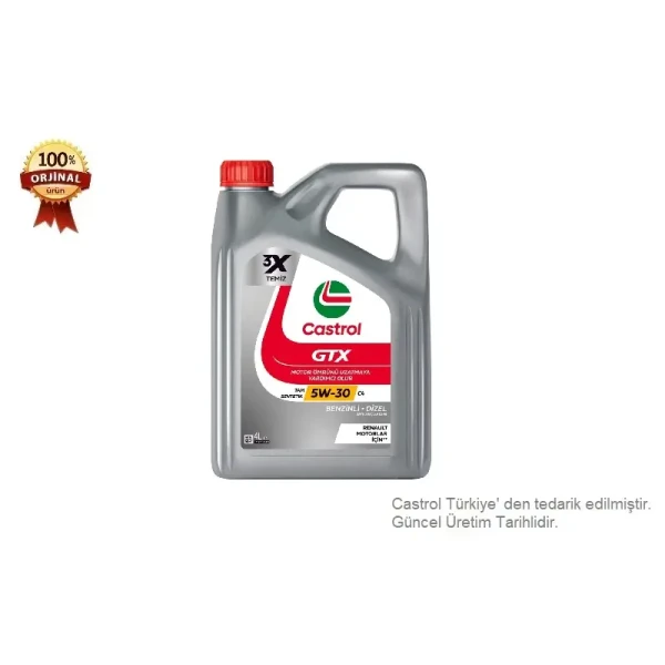 CASTROL 5w30 Gtx (4 Litre)