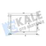 KALE 345365 Klima Radyatörü 60679629