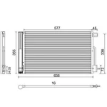 MAGNETI MARELLI 359003220010 Klima Radyatörü