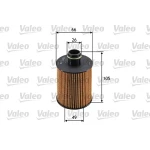 VALEO 586562 Yağ Filtresi