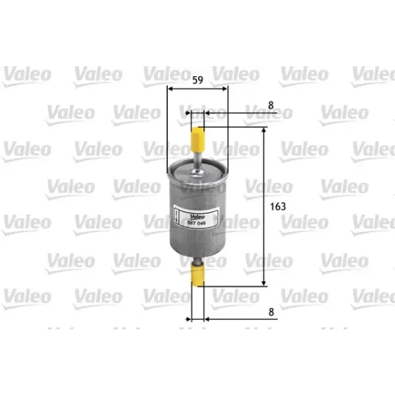 VALEO 587046 Yakıt Filtresi ürün görseli