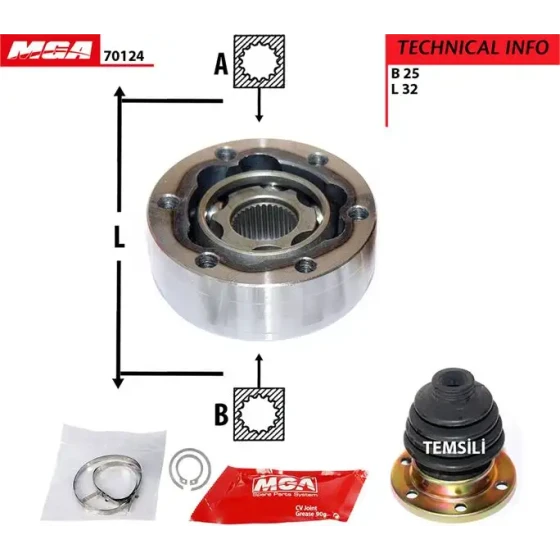 MGA 70124 Aks Kafası (İç) 46307103 ürün görseli