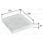 VALEO 715746 Polen Filtresi