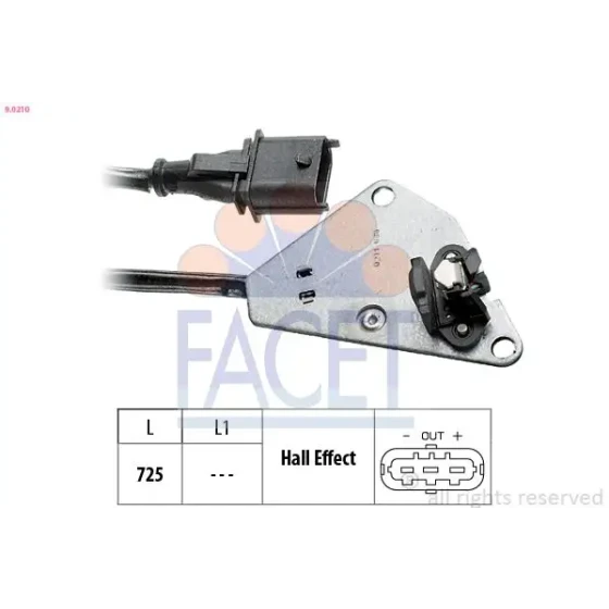 FACET 9.0210 Eksantrik Sensörü 46469912 ürün görseli