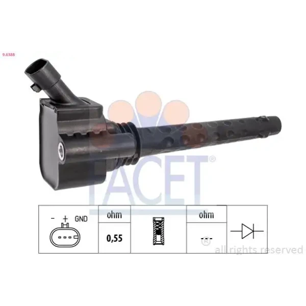 FACET 9.6388 Bobin 55209603