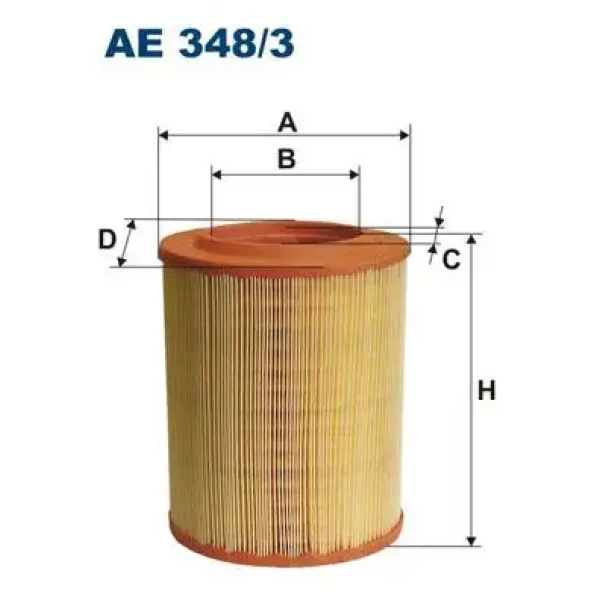 FILTRON AE348/3 Hava Filtresi 71773167