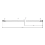 CAVO C800557A Arka Fren Hortumu 46454474