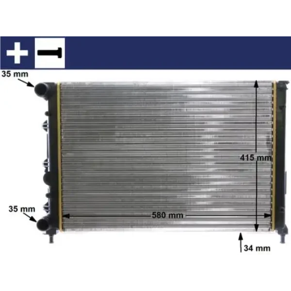MAHLE CR1411000S Radyatör 46743394