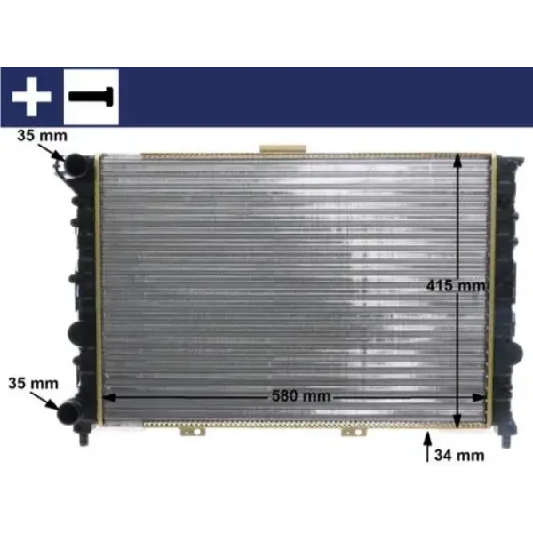 MAHLE CR518000S Radyatör