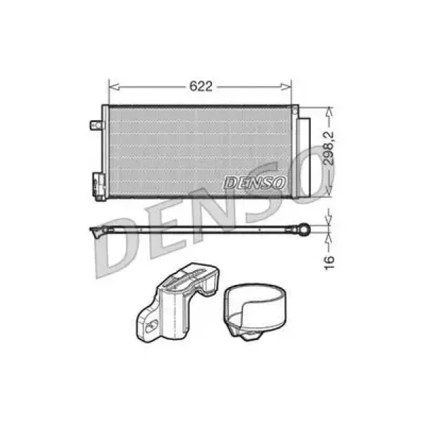 DENSO DCN13110 Klima Radyatörü