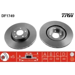 TRW DF1749 Ön Fren Diski