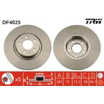 TRW DF4025 Ön Fren Diski