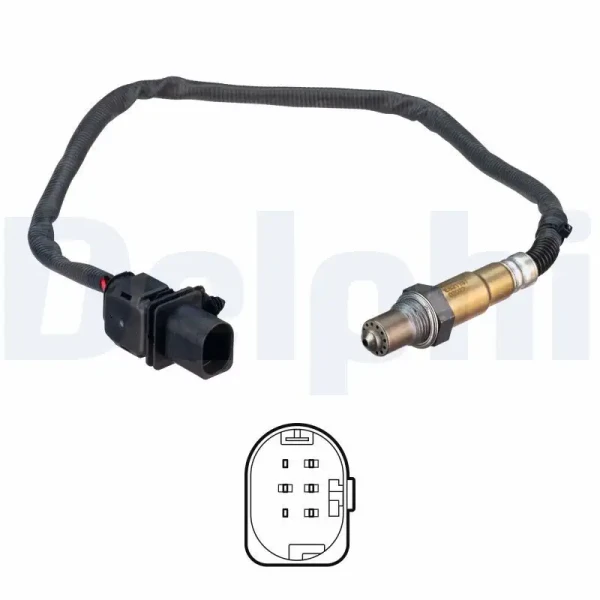 DELPHI ES21197-12B1 Oksijen Sensörü 55275928