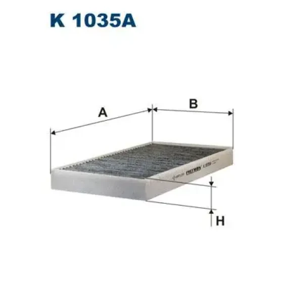 FILTRON K1035A Polen Filtresi (Karbonlu) 60653641 ürün görseli