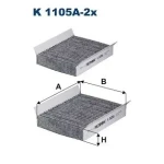 FILTRON K1105A-2X Polen Filtresi (Karbonlu)