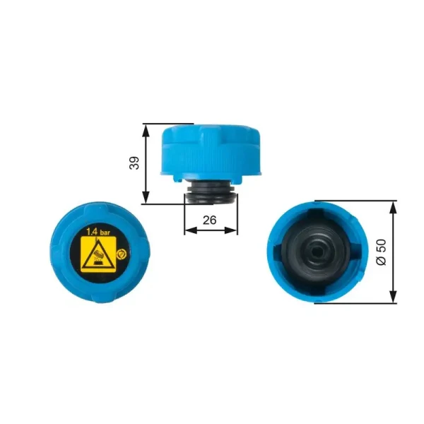 GATES RC216 Yedek Su Depo Kapağı