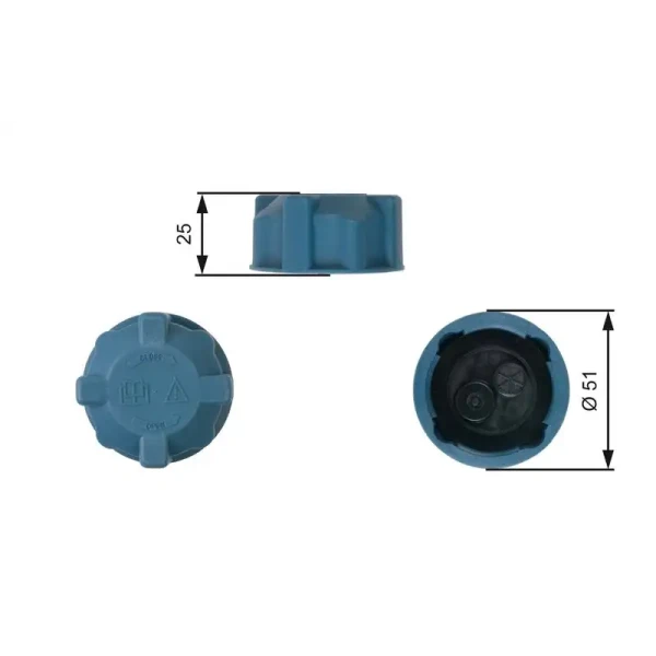 GATES RC220 Yedek Su Depo Kapağı