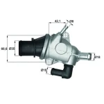 MAHLE TI12588 Termostat 60813208