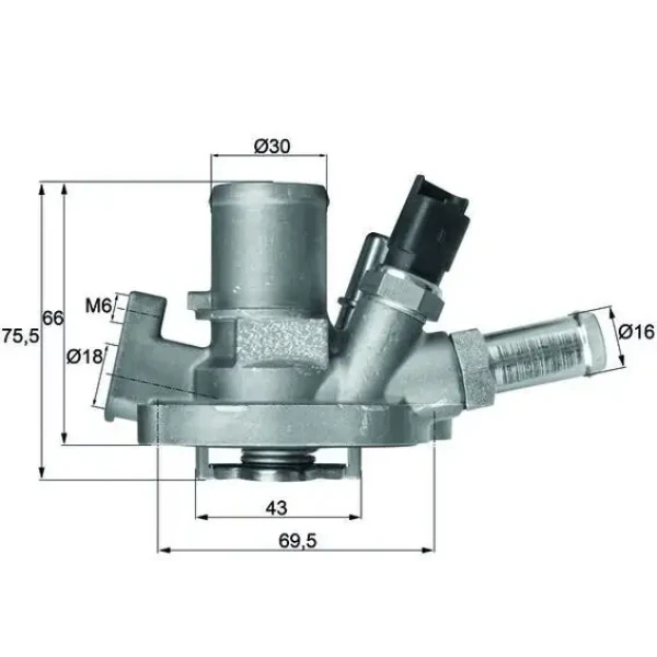 MAHLE TI15180 Termostat