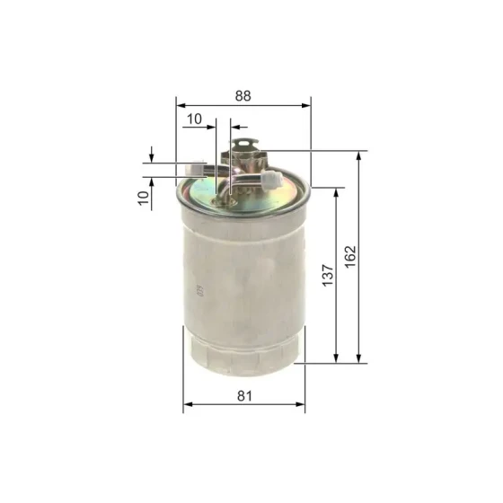 Bosch Yakıt Filtresi – 0450906429 / OEM 8E0127401 ürün görseli