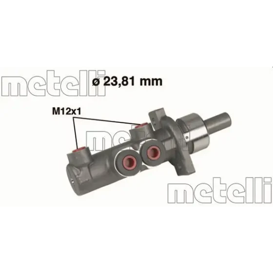 Metelli Ana Merkez – 05-0280 / OEM 1J1614019 ürün görseli