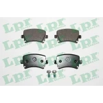LPR Arka Fren Balatası – 05P1219 / OEM 4F0698451D
