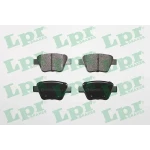 LPR Arka Fren Balatası – 05P1608 / OEM 5K0698451