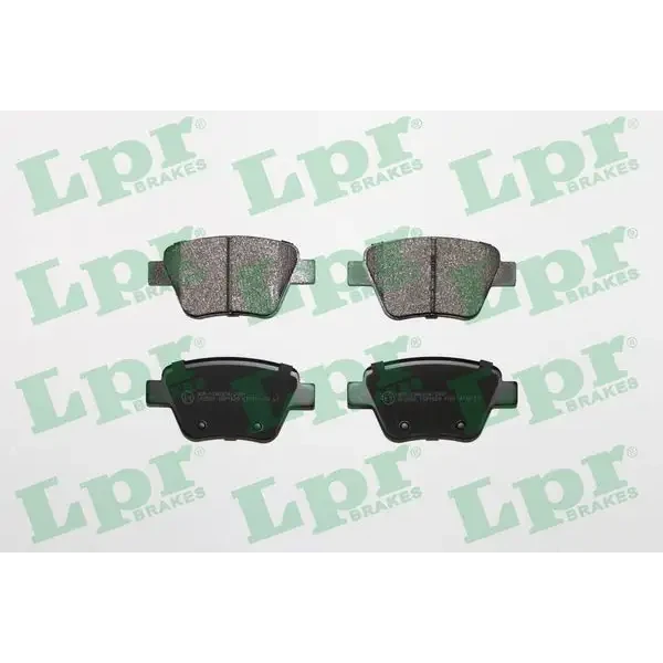 LPR Arka Fren Balatası – 05P1608 / OEM 5K0698451