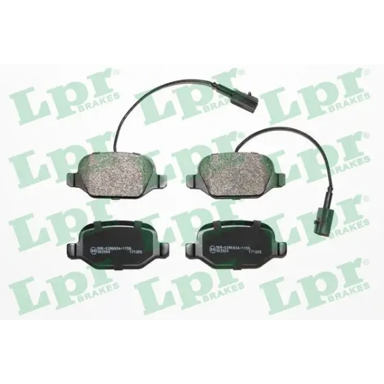 LPR Arka Fren Balatası – 05P1661 / OEM 77365752 ürün görseli