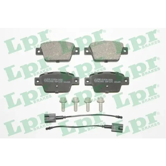 LPR Arka Fren Balatası – 05P1676 / OEM 77365809 ürün görseli