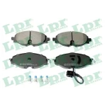 LPR Ön Fren Balatası – 05P1834 / OEM 5Q0698151F