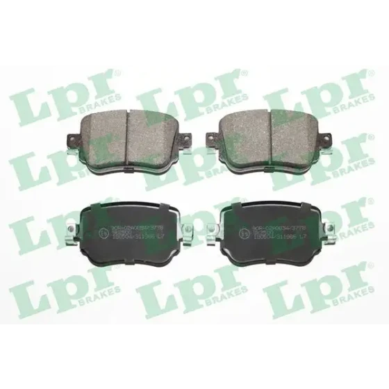 LPR Arka Fren Balatası – 05P1986 / OEM 5Q0698451B ürün görseli