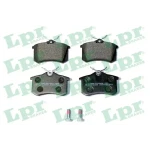 LPR Arka Fren Balatası – 05P634 / OEM 1JD698451