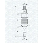 Magneti Marelli Kızdırma Bujisi – 060900030606 / OEM 068905061