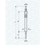 Magneti Marelli Kızdırma Bujisi – 060900620606 / OEM 03L963319
