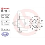 Brembo Arka Fren Diski – 08.7165.1X
