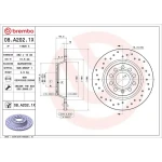 Brembo Arka Fren Diski – 08.A202.1X