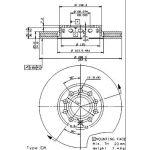 Brembo Ön Fren Diski – 09.5745.21