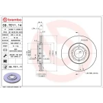 Brembo Ön Fren Diski – 09.7011.11