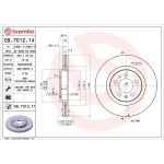 Brembo Ön Fren Diski – 09.7012.11