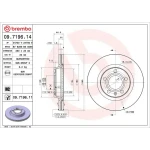 Brembo Ön Fren Diski – 09.7196.14