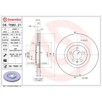 Brembo Ön Fren Diski – 09.7880.21 / OEM 6R0615301E