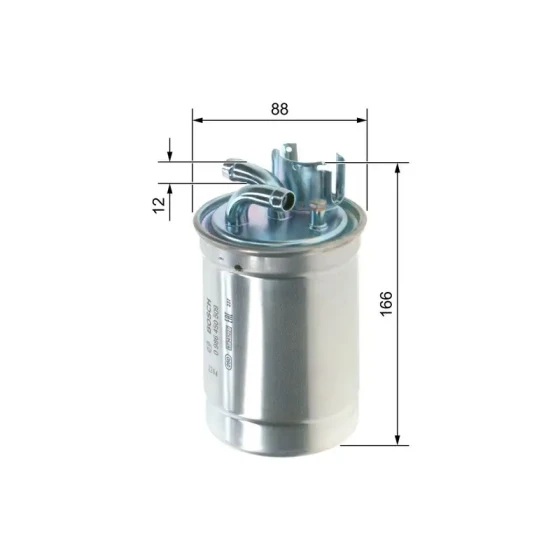 Bosch Yakıt Filtresi – 0986450509 / OEM 059127401E ürün görseli