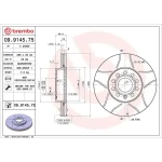 Brembo Ön Fren Diski – 09.9145.75