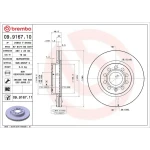 Brembo Ön Fren Diski – 09.9167.11 / OEM 1K0615301AK