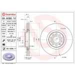 Brembo Ön Fren Diski – 09.A598.11 / OEM 8E0615301AD